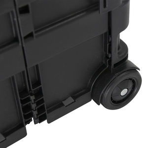 รถเข็นช็อปปิ้งพลาสติกพับได้สำหรับใช้งานกลางแจ้ง คุณภาพสูง ราคาถูก จากซัพพลายเออร์จีน ผลิตภัณฑ์ใหม่ - Product Image 5