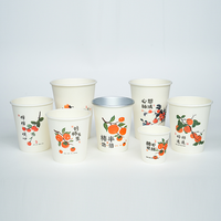 Factory Direct Free Sample Custom Logo Food Grade Double Wall Disposable Paper Cups for Office Coffee & Tea Beverage China