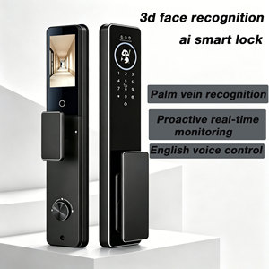 Glomarket Fully Automatic Smart Door <b>Lock</b> Palm Vein 3D Facial Recognition TUYA APP Remote Video Smart <b>Lock</b> for Home Apartment - Product Image 1