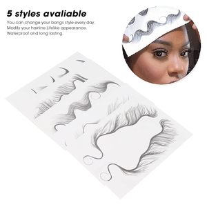 New Design Waterproof Tattoo Hair Edges Long Lasting Hairlines <b>Sticker</b> Custom Baby Hair Hairlines Tattoo <b>Sticker</b> - Product Image 2