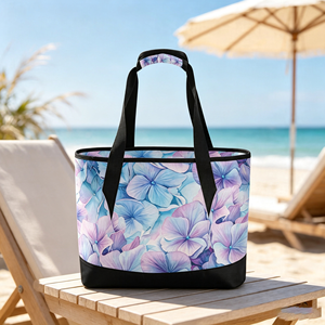 Wholesale Custom Printed Insulated Tote Cooler Bag Large 36-Can Reusable Soft Lunch Bag with PEVA Lining for Picnic & Beach - Product Image 1