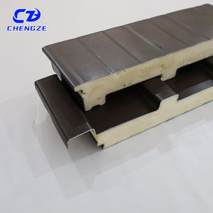 軽量屋外環境的にPUフォームサンドイッチパネル高硬質ポリウレタン断熱ボード金属サイディングスマートハウス用 - Product Image 3