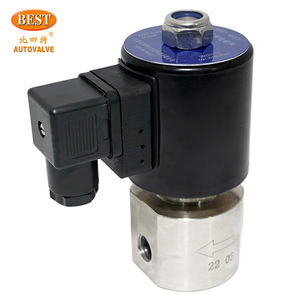 Vana tedarikçisi Z271-B paslanmaz çelik 2 yollu 100bar 220v 24v <span class=keywords><strong>Pilot</strong></span> işletilen Piston normalde kapalı yüksek basınçlı selenoid vana - Product Image 1