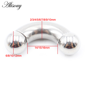 Piercing per il corpo in acciaio inossidabile all'ingrosso: anello per naso, capezzolo, barbell curvo, <span class=keywords><strong>orecchino</strong></span> per trago, barra per sopracciglio, gioielli per il corpo di grandi dimensioni - Product Image 3
