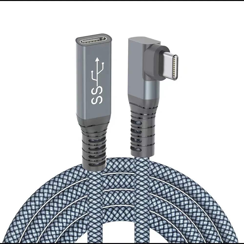 New Trend Type-C Extension Cable 10gb 4k Video Usb-C Usb 3.1 Type C Male Connector to Famale Ot