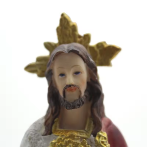 Artesanía Personalizada de Resina Artificial de Jesús para Colecciones de Arte y Artesanía Religiosa, Decoración Navideña ZY-RZ240072, Jesús Personalizado S - Product Image 4