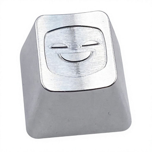 Clavier mécanique avec touches en aluminium usinées CNC haute précision, touches métalliques personnalisées usinées CNC - Product Image 4