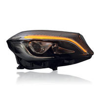 Pour Mercedes Benz Classe A W176, ensemble de phares 13-18, lentilles LED modifiées, feux de jour, clignotants