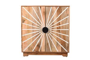 Premium Solid Wood Cabinet with Stylish Finish Multi Functional Storage Furniture for Living Room Bedroom Office <b>Sideboards</b> - Product Image 2
