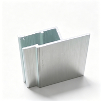 Profilé d'extrusion en aluminium pour cadre de boîte lumineuse LED, profils de signalétique personnalisés avec revêtement en poudre