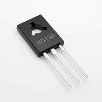 Transistors bipolaires encapsulés en plastique à montage traversant LUJING BD139 TO-126 NPN 80V 1.5A 120V VCEO 1.25W
