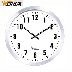 현대 패션 벽 시계 다이얼 디자인 된 고객 플라스틱 금속 추상 패턴 석영 운동 바늘 아트 데코 연구 - Product Image 4