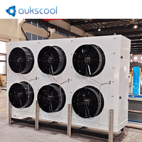 Evaporator Refrigerasi R404A Baja Tahan Karat Industri 65KW Berkualitas Tinggi untuk Cold Room Garansi 1 Tahun