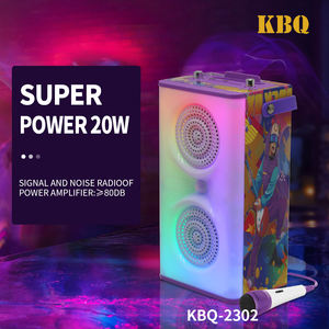 Blue tooth Speaker Portable karaoké Subwoofer Super Bass machine de karaoké pour enfants à vendre haut-parleur <span class=keywords><strong>graffiti</strong></span> avec micro - Product Image 5