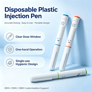 Service de fabrication OEM/ODM en gros de stylos injecteurs jetables avec cartouche de 3 ml, compatibles avec les marques personnalisées, pour la distribution de médicaments - Product Image 1