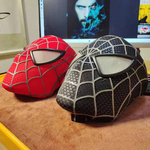 Increíble Máscara de Spiderman de Tobey Maguire con Carcasa Rígida y Ojos Magnéticos, Tela Impresa en 3D del Superhéroe Venom - Product Image 4