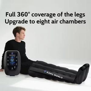 Bottes de massage pour les jambes CE Smart à 8 chambres de compression d'air séquentielle pour la récupération sportive, le bien-être et l'utilisation à domicile OEM ODM - Product Image 6