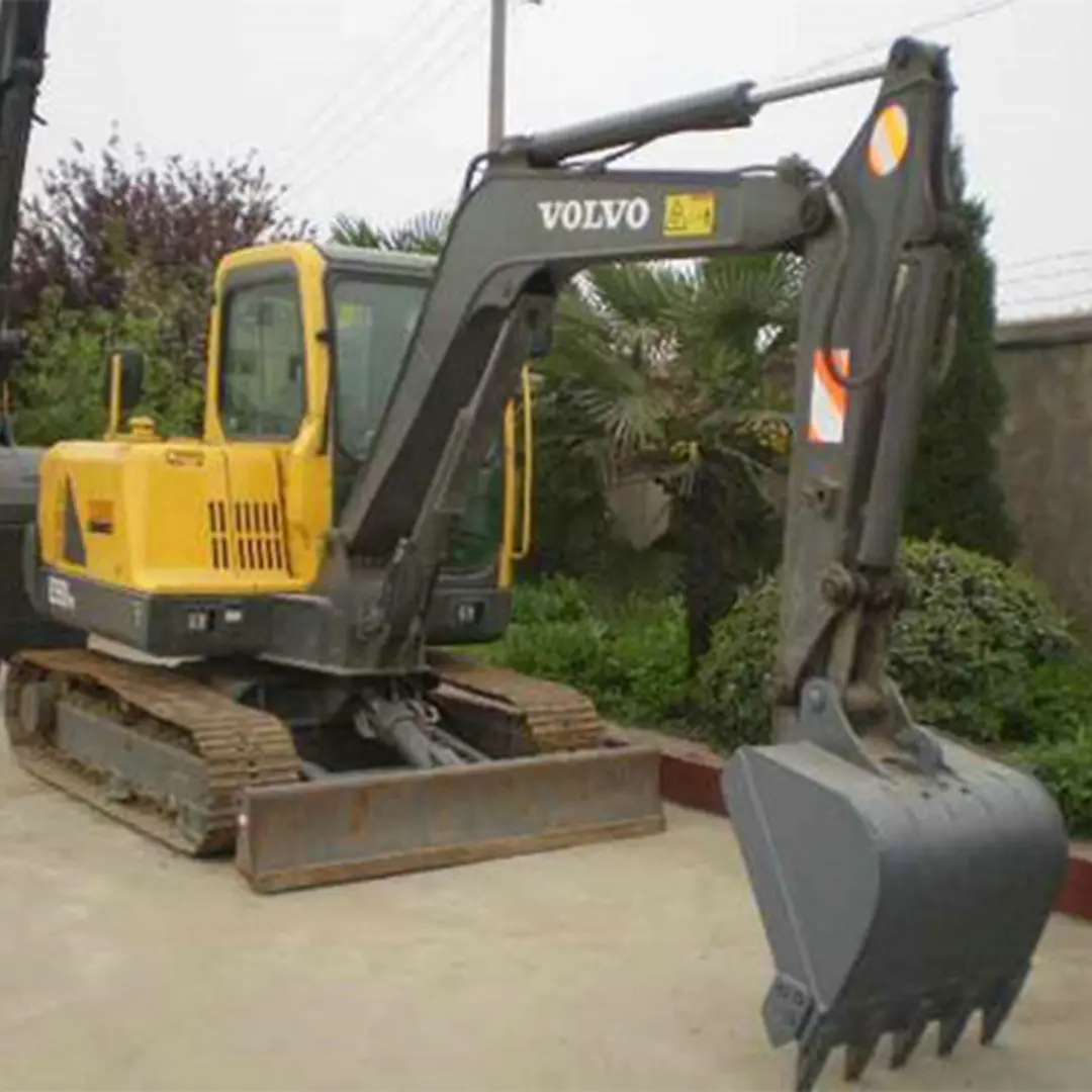 Hete Verkoop Gebruikte Mini Graafmachine Volvo Ec55b Gebruikte Bouwmachines Rupsgraafmachine Met Hoge Kwaliteit Te Koop