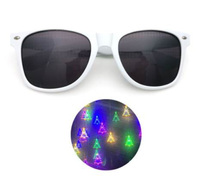 Lunettes de feux d'artifice les plus vendues Diffraction de l'amour Effets spéciaux Party Light Show Lunettes drôles