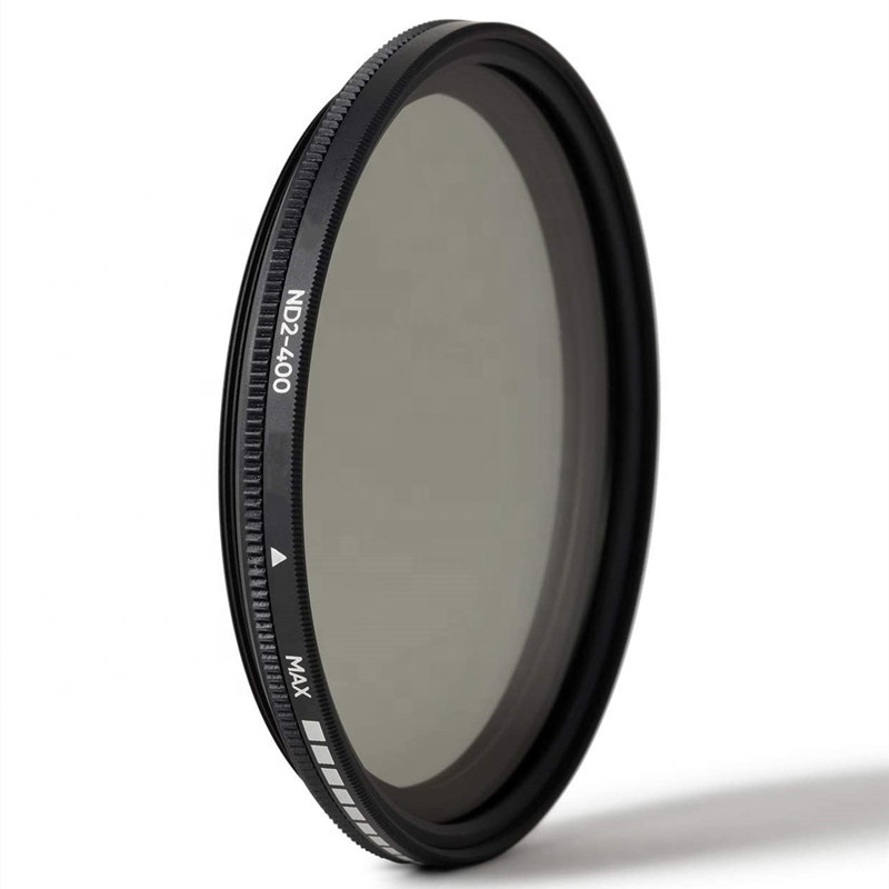 Профессиональный 40,5 мм 43 мм 46 мм нейтральная плотность HD многослойный круговой поляризатор с переменными фильтрами от ND2 до ND400 объектив камеры