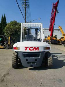 Chariot élévateur diesel d'occasion TCM 6 tonnes, 2 ou 3 montants, fabriqué en Chine avec moteur Isuzu et roulement, pour inspection vidéo. - Product Image 2