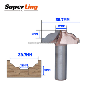 Nhà Máy bán hàng trực tiếp rắn Carbide gỗ đúc cắt khắc cửa tủ bits cho MDF và gỗ cứng - Product Image 3