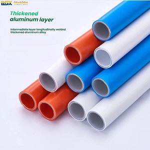 Tubería Flexible Multicapa <span class=keywords><strong>PEX</strong></span> AL <span class=keywords><strong>PEX</strong></span> PN10 de 16-32 mm, de Alta Presión, en Amarillo, Azul, Blanco y Naranja, para Plomería, Gas y Agua Potable - Product Image 1