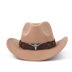 Venta al por Mayor de Sombreros de Jazz Lisos para Primavera y Otoño, Sombrero de Vaquero Personalizado - Product Image 4