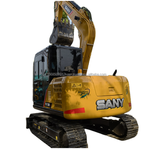 Excavadora de orugas hidráulica de 7,5 toneladas SANY SY75c 55C 55c usada barata, mini excavadora de orugas con motor y bomba - Product Image 1
