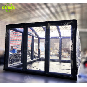 Mobile étanche à la poussière Meilleure vente en gros lavage de voiture gonflable extérieur stockage transparent tente de voiture garage <span class=keywords><strong>pour</strong></span> voitures - Product Image 3