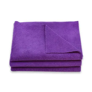 Edgeless का ब्यौरा microfiber कार सिलाई तौलिया सफाई धोने तौलिए के लिए 40x40 कपड़ा सुखाने कपड़े धोने के लिए उच्च गुणवत्ता वाले कपड़े