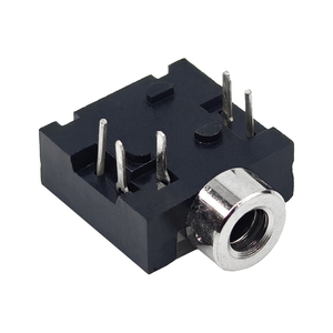 Gốc vít Brass Miệng ổ cắm 5pin âm thanh Ổ cắm cáp góc <span class=keywords><strong>Dip</strong></span> loại đa chức năng <span class=keywords><strong>2.5</strong></span> tai nghe <span class=keywords><strong>Jack</strong></span> Adapter kết nối pj20040 - Product Image 5