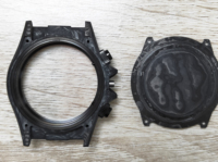 Skx 007 boîtier de montre boîtier de montre en carbone vente chaude fibre de carbone de haute qualité pour montre automatique