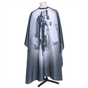 Capes de barbier personnalisées en PVC imperméable IQBAL & YASMEEN, modèle KEFEI0245 - Product Image 6