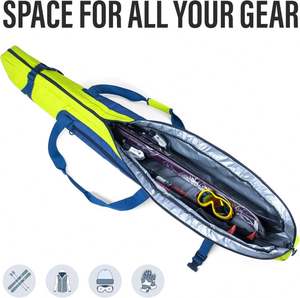 Échantillon gratuit Simple/léger et durable Ce sac à ski et sac à chaussures combinés en deux pièces personnalisé de 201 cm à bas prix - Product Image 4