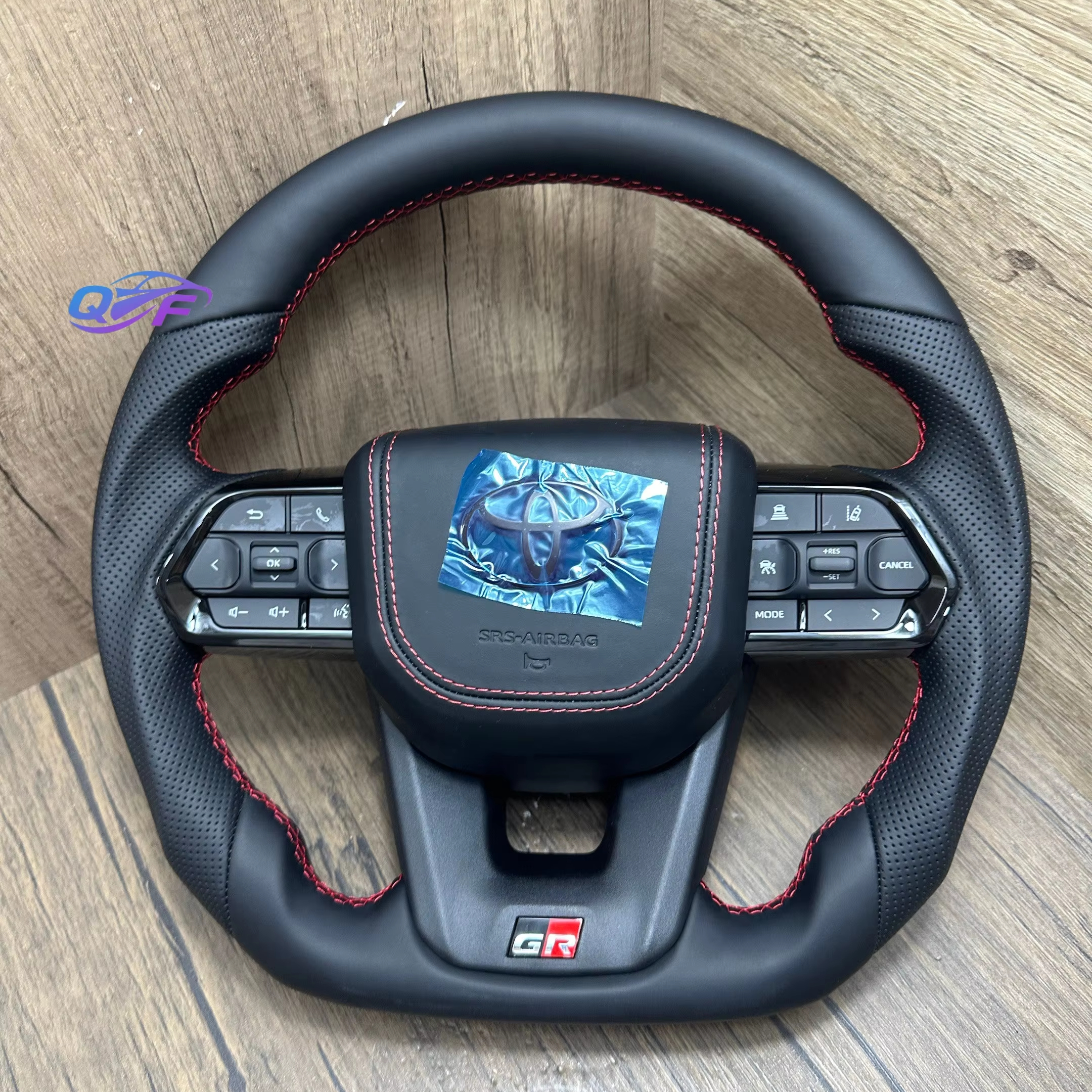 Custom Carbon Fiber Steering Wheel - Toyota Hiace Sports Style