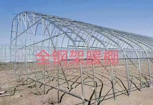 โรงเหล็กโรงจอดรถโรงจอดรถโรงเก็บเครื่องบินสำเร็จรูปโรงเก็บเครื่องบินหมูเรือนกระจก - Product Image 2