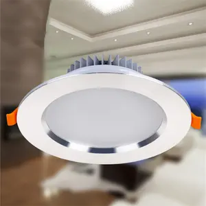 Ba Màu Mờ LED Downlight Phòng Khách Trung Tâm Mua Sắm Spotlight Nhúng Tấm Trần Ánh Sáng