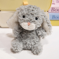 Peluche Lapin Blanc, Coussin, Poupée, Cadeau Unisexe pour Mariage et Anniversaire, en Polyester et Coton PP