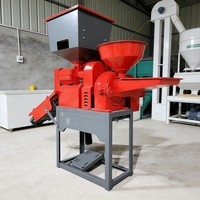 Machine à décortiquer le riz de haute qualité avec déstonneur et polisseur