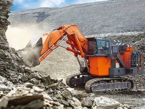 รถขุดไฮดรอลิกขนาดใหญ่ EX1200-7 น้ำหนัก 118 ตัน - Product Image 4