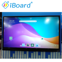 Monitor de pantalla táctil interactivo certificado EDLA con sistema Android 13 y software de escritura