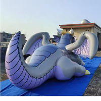 Animal gonflable géant réaliste de dragon de zénith pour la décoration d'événement