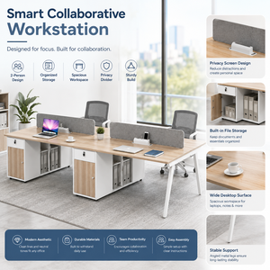 Sedia da Ufficio di Lusso in Legno Naturale per 4-6 Persone, Combinazione Libera, Design Nordico Lineare Moderno - Product Image 2
