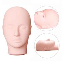 Julong – Mannequin de maquillage professionnel pour la pratique des cils, formation de maquillage, cosmétologie, poupée pour visage, modèle de tête, nouveauté 2023
