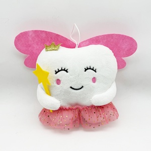 Bambola di peluche Fata dei denti con imbottitura in cotone PP, in velluto, regalo commemorativo per bambini - Product Image 3