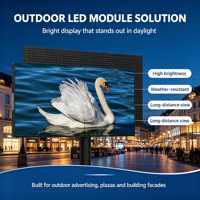 Module LED P2.5 intérieur 320x160mm pour écran mural vidéo, panneau publicitaire d'affichage LED