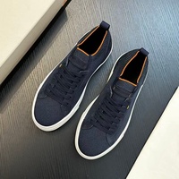 Chaussures de sport respirantes en tricot pour hommes, style designer de haute qualité, chaussures décontractées de mode pour affaires