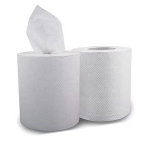 Soft Virgin Wood Center <strong>Pull</strong> Paper Towel <strong>Roll</strong> From China - Product Image 1