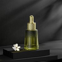 Bouteille d'essence de soins de la peau 30ml bouteille de distributeur de compte-gouttes en verre disponible bouteille de cône de compte-gouttes